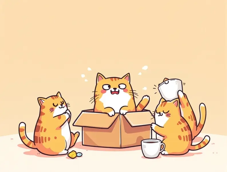 猫咪的迷惑行为大赏 封面